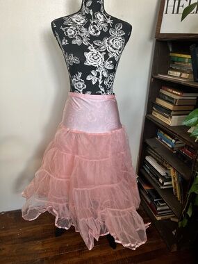 Grace Karin Pink Layered Tulle Petticoat